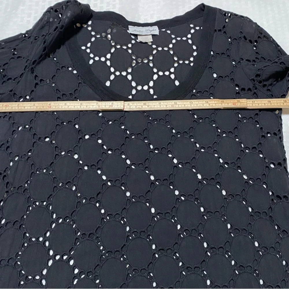 JORDAN TAYLOR EYELET TUNIC DRESS